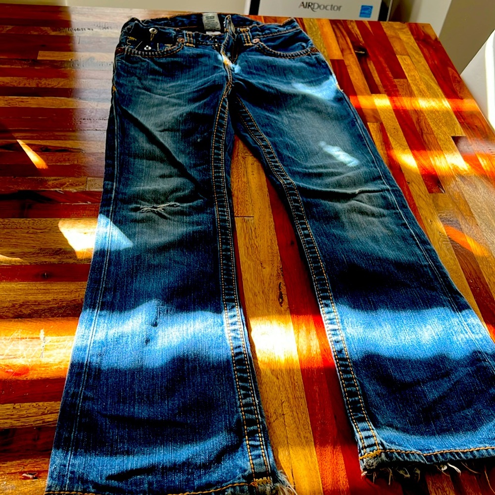 Vintage True religion kids jeans blue sz 8